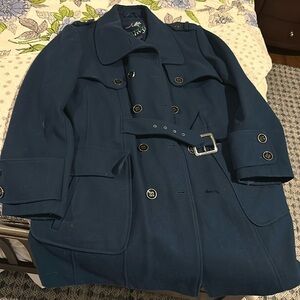 Women’s green pea coat